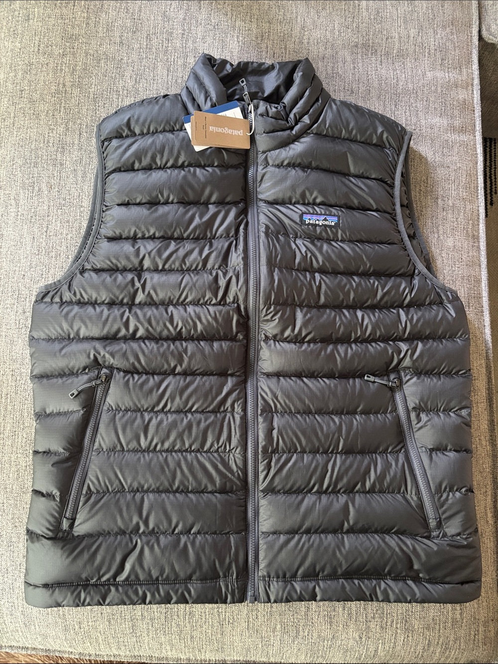 Patagonia Men’s Black Puffer Down Vest